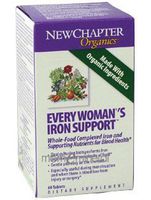 Every Woman's Iron Support 60 Tablets by New Chapter