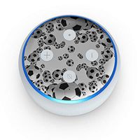 Lots of Soccer Balls - Skin Sticker Decal Wrap for Amazon Echo Dot 3rd Gen