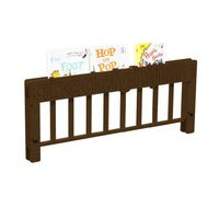 Tambino Alpha-Bookshelf Bed Rail, Size Medium for mattresses 5-10" Thick