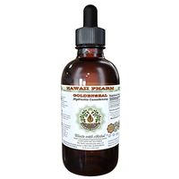 Goldenseal Alcohol-Free Liquid Extract, Organic Goldenseal (Hydrastis Canadensis) Dried Leaf Glycerite Hawaii Pharm Natural Herbal Supplement 4 oz