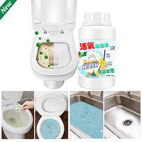 Exteren 2019 Foaming Toilet Cleaner for Toilet Washing Machine Sink Floor Tile Quick Clean (A)
