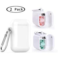 Reusable Silicone Collapsible Straws Portable Folding with Independent High-grade Case Holder & Cleaning Brush for Party Supplies/Hawaiian/Birthday/Pool Party Decors (Blue/Pink)