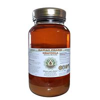 Graviola Alcohol-Free Liquid Extract, Graviola (Annona Muricata) Dried Leaf Glycerite Hawaii Pharm Natural Herbal Supplement 32 oz Unfiltered