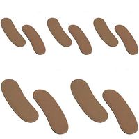 Boon Earthie 5 Pairs Shoes Heel Pads Sponge Liner Grips Back Insert Insoles Cushion Protector Scratch Abrasion injure Between Business Shoes Male Female Wedding Graduation Ceremony Formal high Heels