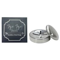 Bye Bye Smells Kitchen Gadgets Stainless Steel Soap Oval Hand Odor Remover Bar Smells Eliminator Absorber Like Onion Fish Garlic Scents from Hands and Skin (Round)