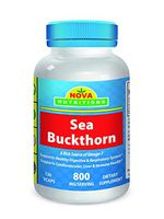 Sea Buckthorn 800 mg per Serving 120 Vcaps by Nova Nutritions