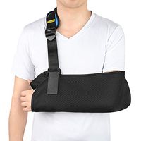 Arm Sling, Breathable Mesh Medical Arm Support for Adults, Shoulder Immobilizer Elbow Arm Support for Broken Arm, Wrist, Elbow, Shoulder Injury, Available for Women and Men, Left or Right Arm