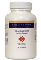 Bio Nativus TranqaCalm Nervine Stress Support 90 Tablets
