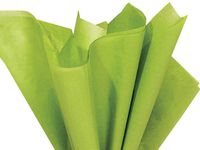 Oasis Green Moss Wrap Tissue Paper 15 Inch X 20 Inch - 100 Sheets