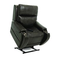 Pride ViVaLift Atlas V.2 Infinite Lay Flat Lift Chair (PLR985M) with Inside Delivery and Setup Option (Badlands Steel, Inside Delivery and Setup)