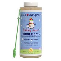 California Baby Holiday Bubble Bath | No Tear | Pure Essential Oils for Bathing | Hot Tubs, or Spa Use | Moisturizing Organic Aloe Vera and Calendula Extract |(13 fl. ounces)