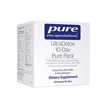 Pure Encapsulations - UltraDetox 10-Day Pure Pack Providing Core Nutrients, Broccoli, Taurine, NAC, DIM, Modified Citrus Pectin and Chlorella - 10 Packets