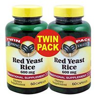 Spring Valley - Red Yeast Rice 600 mg, 120 Capsules 2 per serving