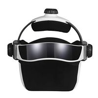 Shenghua1979-HO Head Massager Multi-Function Electric Head Massager (Helmet Type) with Soothing Music and Air Pressure to Relieve and Relieve Headaches (Color : White, Size : Free Size)