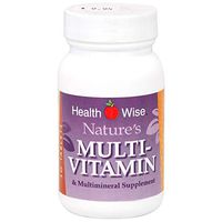 HealthSmart Supplement - Nature's Multi Vitamins - Multi Mineral - Diet Supplement - 30 Tablets