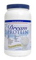 Dream Protein Whey Protein Powder, Creamy French Vanilla, 720 Gram