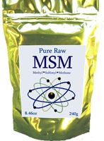 CurEase Pure MSM Raw Methyl Sulfonyl Methane 8oz 500mg 480 Servings