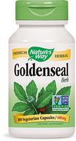 Nature's Way Goldenseal Herb, 100 Capsules (Pack of 2)