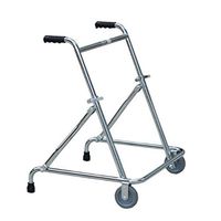 Standard Walkers Walker Child Walker Child Walker with Pulley Height Adjustable Elderly Handrail Lightweight (Color : Silver, Size : 5559cm)