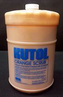 Kutol Orange Scrub Natural Citrus Hand Cleaner with Scrubbers (1 Gallon)