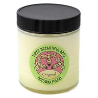 Three BEEautiful Bees Original Beeswax Polish, 4 oz