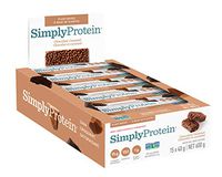 Simply Protein Bar, Chocolate Caramel, GF and Vegan, 1.4 Ounce (Pack of 15)