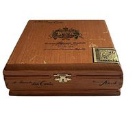 Arturo Fuente Premium Wood Cigar Box Case for Crafts, Guitars or Storage (Don Carlos Reserve No 3)