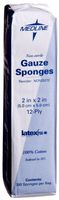 Medline NON25212H Woven Non-Sterile Gauze Sponges, 2"x2" (Pack of 200)