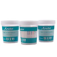 100 Pack Areta 5 Panel Instant Drug Test Cup - Marijuana (THC),Cocaine (COC),Opiate (OPI 2000),Benzodiazepines (BZO), Amphetamine (AMP)- #ACDOA-754