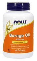 NOW FOODS Borage Oil 240mg Sg, 60 CT