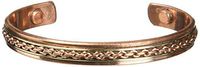 COPPER MAGNETIC BRACELETS Alluring Copper Magnetic Bracelet, 0.02 Pound