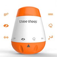 FJJ White Noise Sound Machine for Sleeping,Smart Music White Noise Voice Sensor Rechargeable Baby Infants Therapy Sound Machine Sleep Soother Portable
