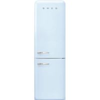 Smeg FAB32URPB3 50's Retro Style Aesthetic 24" 50'S Style Refrigerator With Automatic Freezer, Pastel Blue, Right Hand Hinge