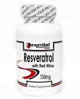 Resveratrol with Red Wine 550mg 90 Capsules ~ Renevitol