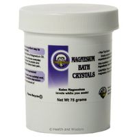 MAGNESIUM BATH CRYSTALS 75 GRAM 1 BATH