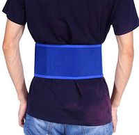 Self Healing Magnetic Therapy Lower Back Fashion Blue Backache Support Home, Salon, etc Waist Belt