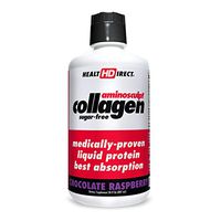 Medical-Grade Liquid Collagen Supplement | AminoSculpt Sugar-Free | 30 Fl Oz | Chocolate Raspberry | Burn Fat | Recovery | Good for Joints, Bones, and Sleep | Better Hair, Skin and Nails