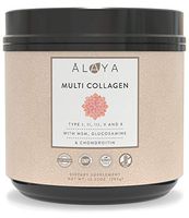 Alaya Naturals Multi Collagen Protein Powder - Grass Fed Collagen Peptides Powder - Type I, II, III, V, X Bovine, Chicken, Marine Collagen Hydrolysate – Multi Collagen Powder with MSM + GC