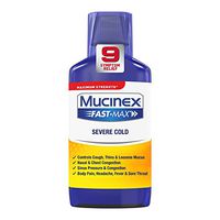Mucinex Fast-Max Severe Cold Relief Liquid, 6oz