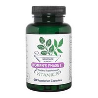 Vitanica Women's Phase II, Menopause Support, Vegan/Vegetarian, 90 Capsules