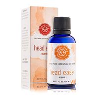 Woolzies Head Ease Essential Oil Blend, Natural Pure Undiluted Therapeutic Grade for Natural Headache, Migraine Relief, Aromatherapy, Therapeutic Grade 1 Fl Oz (30 ML)
