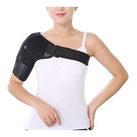 Heated Shoulder Wrap Brace，Shoulder Heating Pad Three-speed Temperature Adjustable Diving Material Shoulder Support For Frozen Shoulder, Shoulder Dislocation Or Muscles Pain Relief Universal Unisex