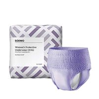 Amazon Brand - Solimo Incontinence Underwear for Women, Maximum Absorbency, XX Large, 14 Count