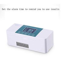 L&WB Insulin Cooler Case Portable Car Diabetes Medication Refrigerator Car Refrigerator Keeps Medication Cool