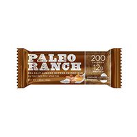 PALEO RANCH Protein Skinny Bar, Cage-Free Egg White Protein, Grass-Fed Beef Collagen, Gluten Free, Soy Free, 1.62 Ounce (Sea Salt Almond Butter, 9 count)