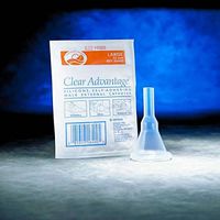 Freedom Clear Advantage Aloe Vera Condom External Catheters, 6400/6430, 35mm, Pack of 50