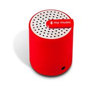 Encore ENZSUNTW-M1RED Bluetooth Speaker Without Microphone, Red