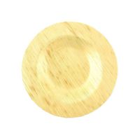 BambooMN 3.5" Premium Bamboo Leaf Round Dinner Plates, All Natural Disposable Compostable for Catering and Home Use, 1,000 Pieces