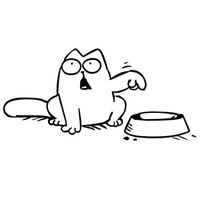 ETbotu Car Sticker Funny Gas Fuel Tank Cap Cover Vinyl Feed Me! for Car Truck SUV Bumper Car Decoration