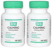 MediNatura Naturals BHI Calming Tablets (Pack of 2) 100 Tablets Each